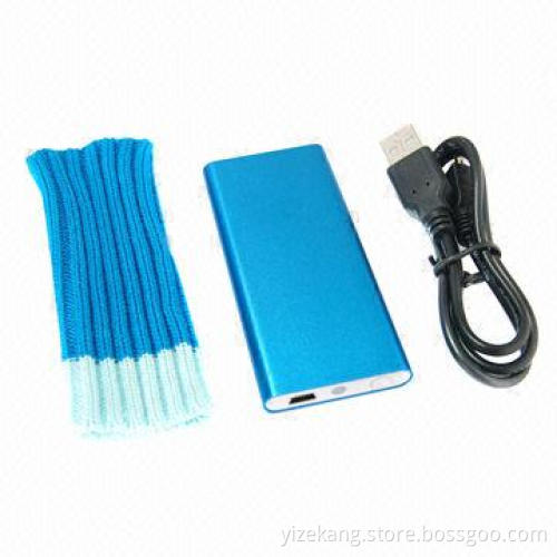 USB hand warmer with recharging function